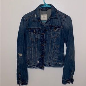 ABERCROMBIE AND FITCH JEAN JACKET